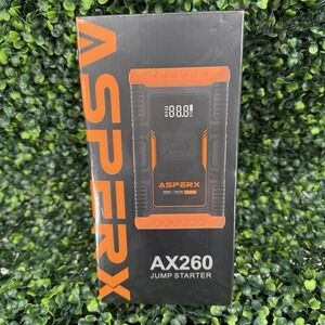 ASPERX AX260 3000A JUMP STARTER 10L GAS 8.0L‎ DIESEL INFLATOR